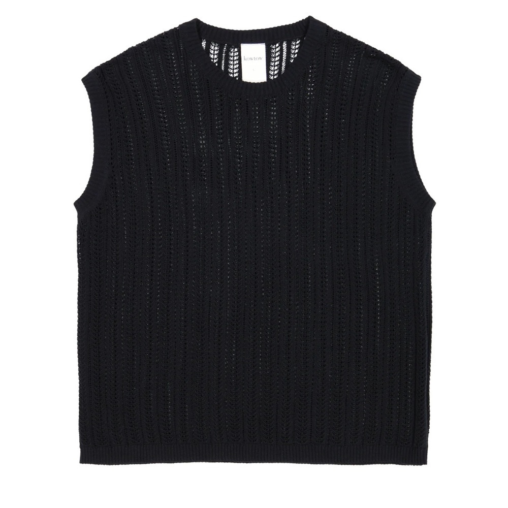 Reitmans Black Knit Sleeveless Top